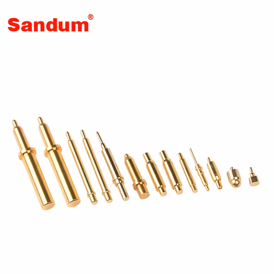 Sonda di contatto a molla con pin di prova PCB placcata in oro per strumenti di test